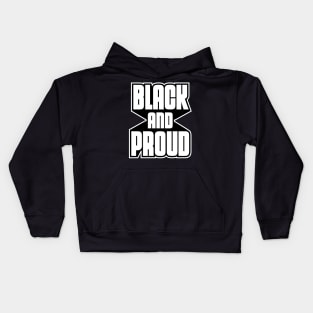 Black and Proud Kids Hoodie